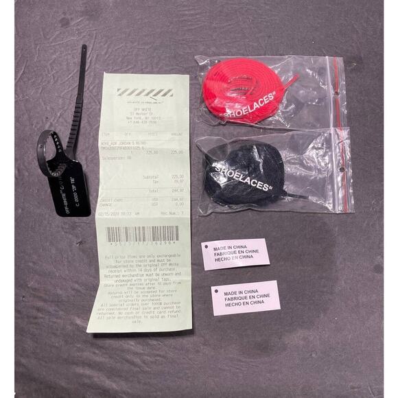 Nike Air Jordan 5 Retro Off-White Muslin Gradeschool Size 6Y [Box Only] - Picture 9 of 9